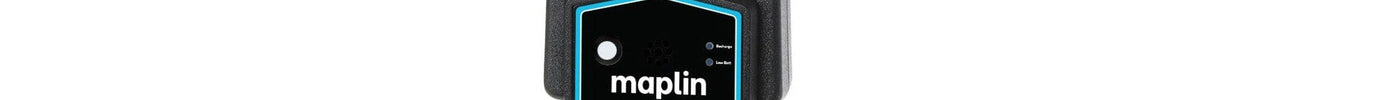 Maplin Handheld 10 Metal Detector Wand Body Scanner with BeepVibration Alerts & LED Light