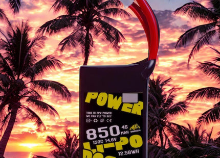 DOGCOM 850mAh 150C 4S 14.8V UCELL series