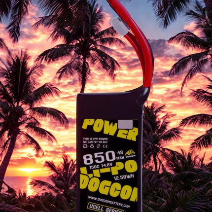 DOGCOM 850mAh 150C 4S 14.8V UCELL series