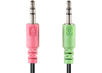 Hama HS-P150 PC Office Stereo Headset with 3.5mm Jack Adapter