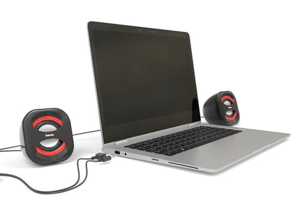 Hama Sonic Mobil 183 USB Powered Desktop PC Speakers with 3.5mm Jack