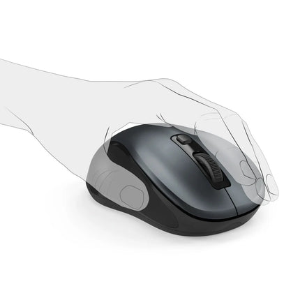 Hama Canosa V2 Bluetooth Wireless Mouse for PC/Laptop/Tablet (Anthracite)