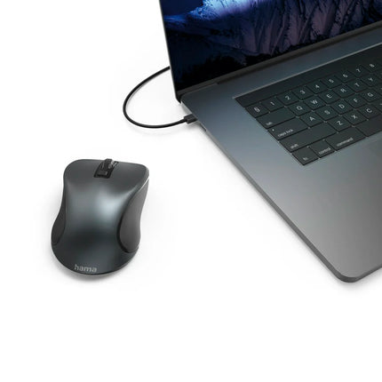 Hama Canosa V2 Bluetooth Wireless Mouse for PC/Laptop/Tablet (Anthracite)