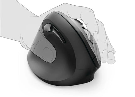 Hama EMW-500L Ergonomic Vertical 6 Button Wireless Mouse - Left Handed