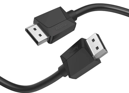 Hama DisplayPort Video Monitor Cable, 4K UHD, DP 1.2 (1.5 Metre)