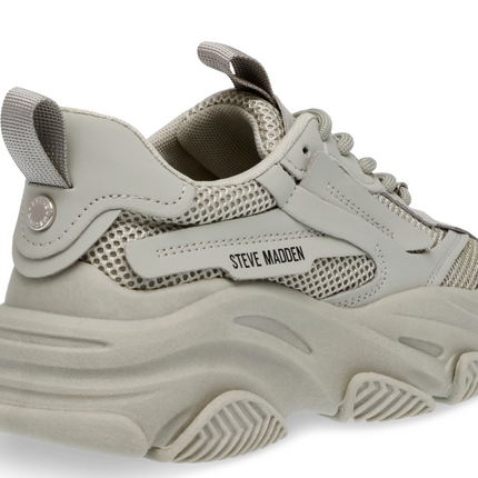 UK 5.5 Steve Madden Possession-E White Chunky Women’s Trainers – EU 39