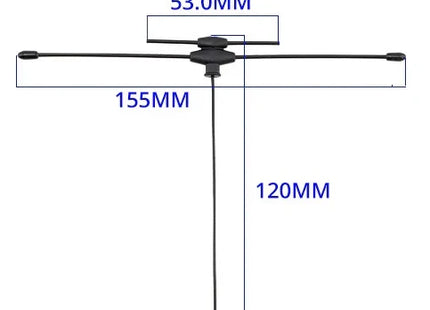 Radiomaster UFL Dual-Band T Antenna (2.4GHz+900MHz)