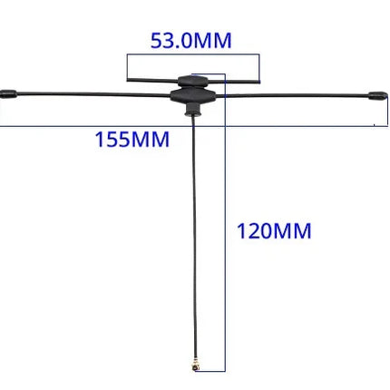 Radiomaster UFL Dual-Band T Antenna (2.4GHz+900MHz)