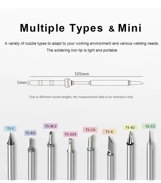 TS-I Soldering Tip for Sequre TS100 / SQ-001 / SQ-D60
