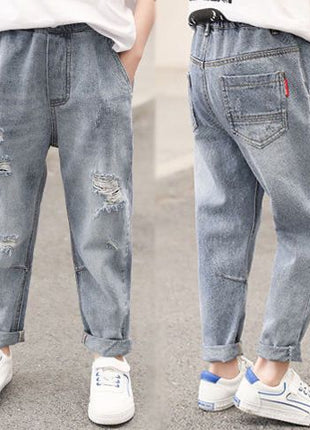 Boys' Denim Trousers Trousers Children's Clothing