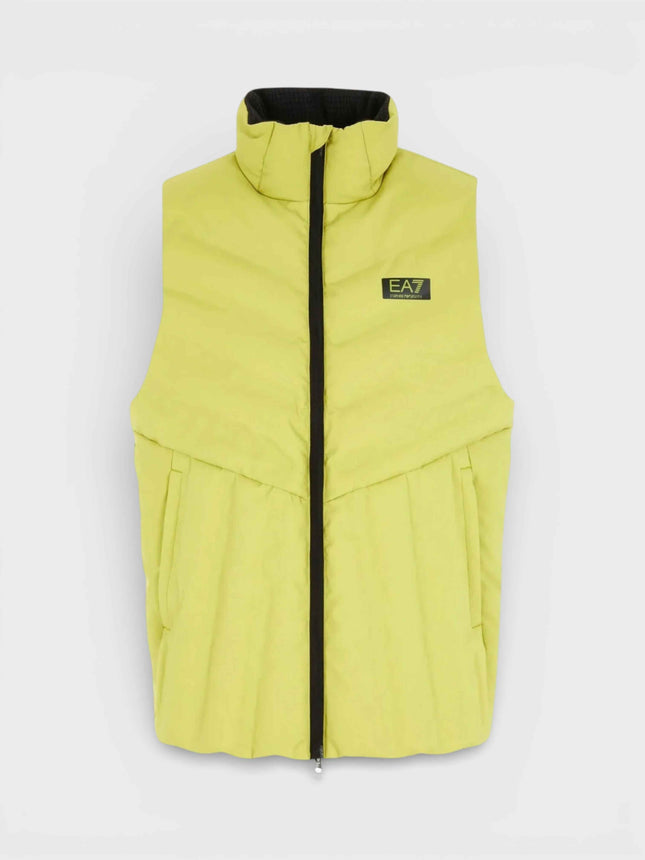 EA7 Emporio Armani Lightweight Gilet Golden Lime