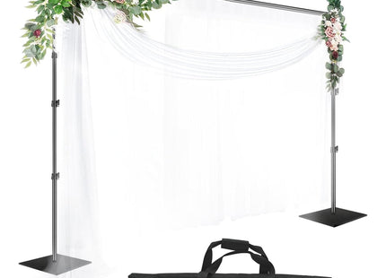 Backdrop Stand Heavy Duty 3x3m Adjustable Background Frame Steel Base EMART