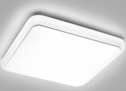 72W Modern 48cm LED Ceiling Light Square 6000K Daylight Flush Mount Lamp