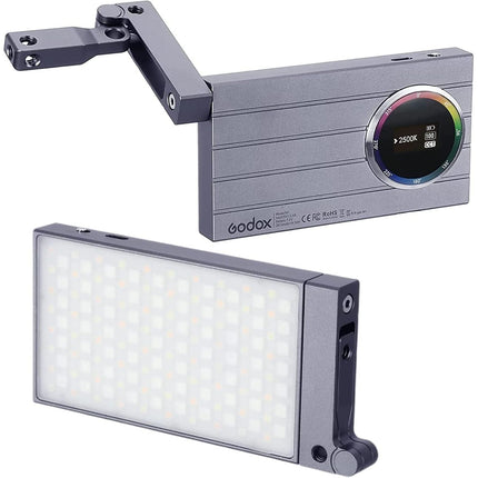 Godox M1 RGB LED Video Light Panel, Pocket Size, Music Mode, 15 FX & CCT Modes