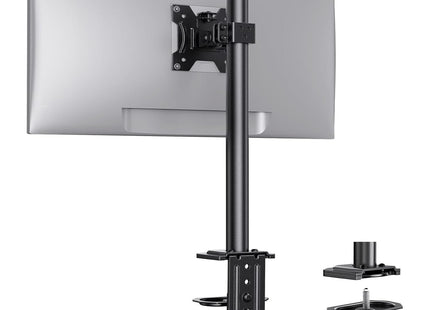 Single Monitor Stand 13 to 32 Inch Adjustable Arm Desk Mount VESA ErGear