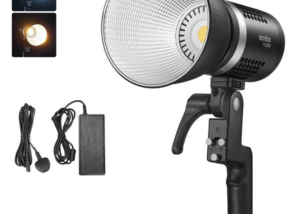 Godox ML30Bi 40W Bi-Color LED Video Light 2800-6500K FX Effects APP & Silent Mode