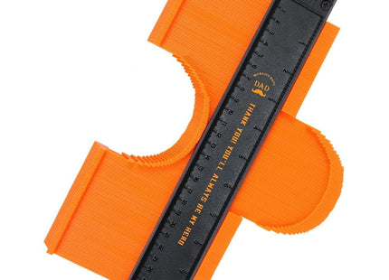 Contour Gauge 10 Inch Adjustable Profile Ruler with Lock 25cm Tool Charfia