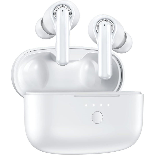 Tribit FlyBuds C1 Wireless Earbuds, Bluetooth 5.2, 50H Playtime, Noise Cut