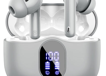Wireless Earbuds Bluetooth 5.3 Deep Bass 36H Playtime Noise Cancel Btootos