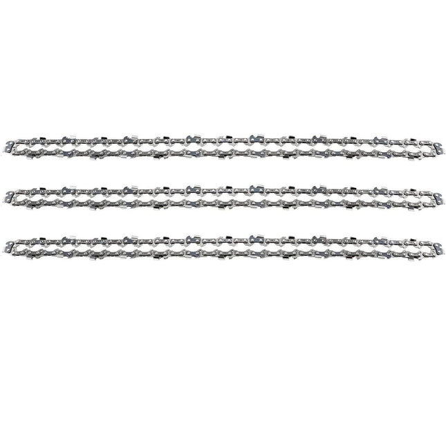 4-Pack 16'' Chainsaw Chains, 3/8'' Pitch, 0.050'' Gauge, 56 Links, Low-Kickback
