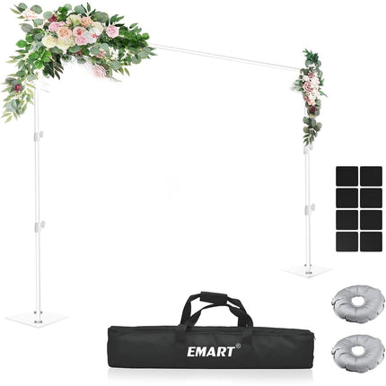 Backdrop Stand 2x3m Adjustable Heavy Duty Steel Frame Photo Studio EMART