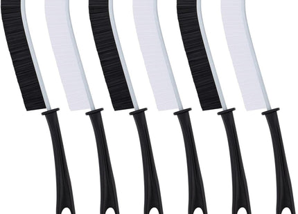 Crevice Cleaning Brush Set Hard Bristle for Grout Kitchen Bathroom 6pcs FOOGWEE