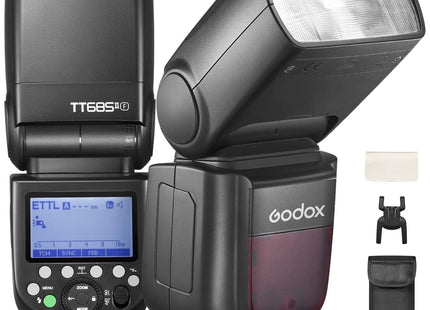 Godox TT685II-F TTL Camera Flash Speedlite GN60 HSS 1/8000s for Fuji Cameras