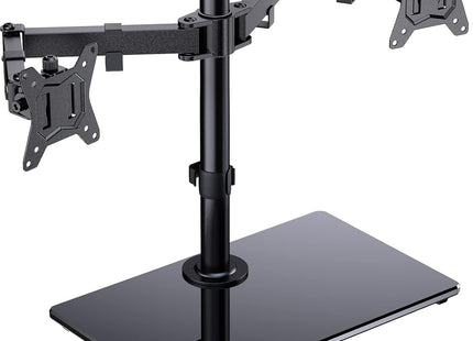 Dual Monitor Stand 13 to 32 Inch Freestanding Dual Arm Adjustable ErGear