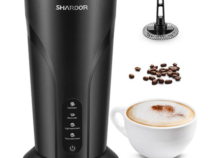 Electric Milk Frother and Steamer 300ml Hot Cold Foam Maker SHARDOR