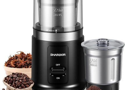 Electric Coffee Grinder 75g with Removable Stainless Steel One Bowl SHARDOR