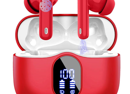Wireless Earbuds Bluetooth 5.3 Deep Bass 36H Playtime Noise Cancel Btootos