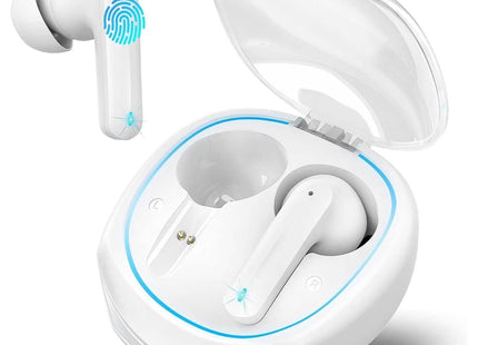 Wireless Earbuds Bluetooth 5.3 40H Playtime Noise Cancelling Mic Gaming