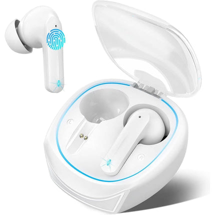 Wireless Earbuds Bluetooth 5.3 40H Playtime Noise Cancelling Mic Gaming