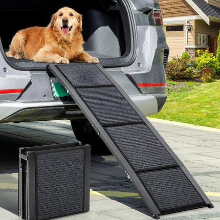 Dog Ramp 170cm Foldable Non Slip Pet Ramp for Cars Sofa Bed up to 250lbs Fellie