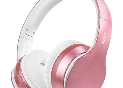 Bluetooth 5.3 Wireless Headphones Over Ear Foldable Stereo Mic LOBKIN