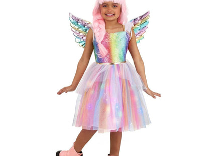 Girls Princess Unicorn Fancy Dress Costume 7-8 Years Halloween Forever Young