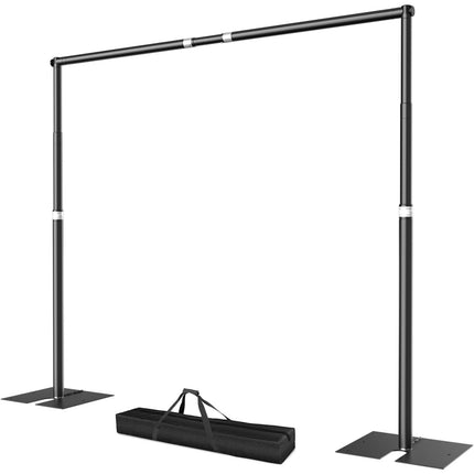 EMART 10x10ft Heavy Duty Backdrop Stand Kit – Adjustable Frame for Events