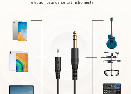 Maono Studio Closed Back Dynamic Headphones with 3.5mm & 6.35mm Jack Plug