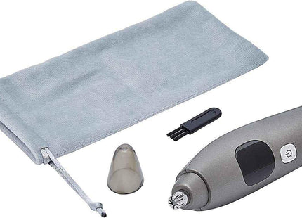 Portable Electric Nose Ear Hair Trimmer Electric Clipper Dual Spinning Blade