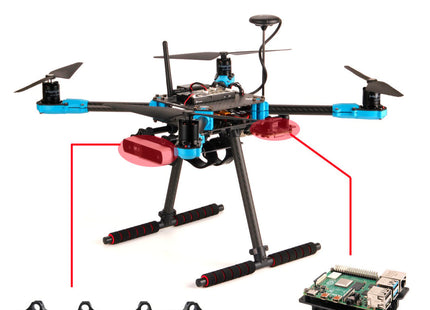 HolyBro X500 V2 500mm ARF Hacker Quadcopter Drone Platform