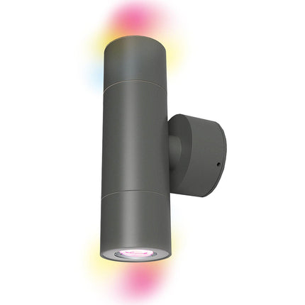 4lite WiZ Connected WiFi LED GU10 IP44 Outdoor Up & Downlight