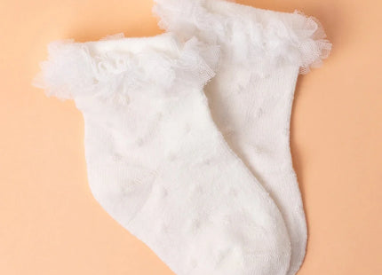 HelloBaby Lace Baby Socks (Newborn to 4-5 Years)