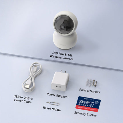 Swann Evo 2K Pan & Tilt WiFi Camera