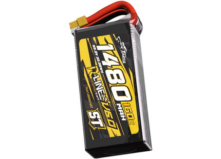 Tattu R-Line V6 1480mAh 6S 160C LiPo Battery with XT60 [ST]