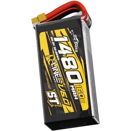 Tattu R-Line V6 1480mAh 6S 160C LiPo Battery with XT60 [ST]