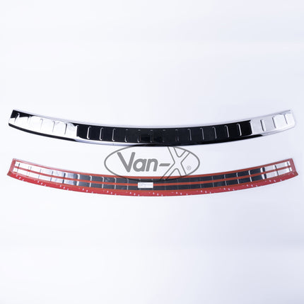 For VW Caddy Rear Bumper Protector Stainless Steel – Durable and Ready to Fit | Van-X