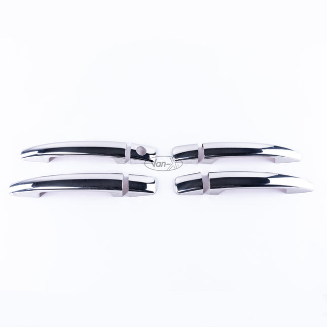 For VW Crafter Stainless Door Handle Covers Set of 4 Stainless Steel | Van-X