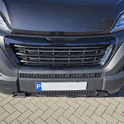 For Citroen Relay Lower Bumper Honeycomb Grille - Matte Black | Van-X
