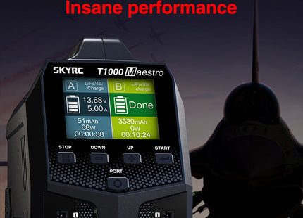 SkyRC T1000 Maestro AC/DC Dual Charger