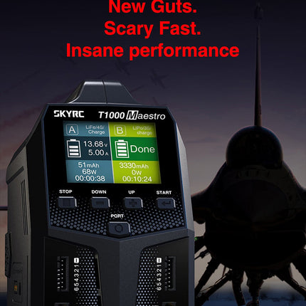 SkyRC T1000 Maestro AC/DC Dual Charger